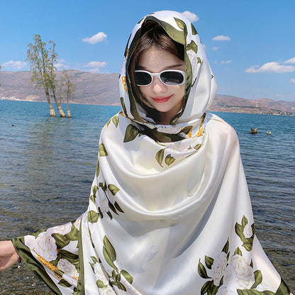 Retro Ethnic Style Beach Towel For Seaside Vacation
