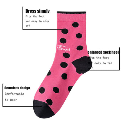 Colorful Crew Socks Women Athletic Odor-resistant, Seamless And Breathable Hiking Running Cushioned Compression Socks