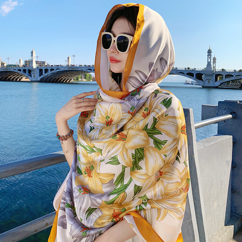 Retro Ethnic Style Beach Towel For Seaside Vacation