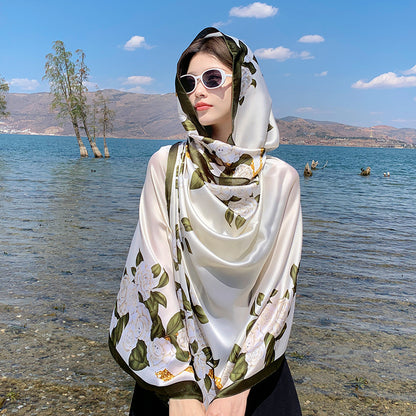 Retro Ethnic Style Beach Towel For Seaside Vacation