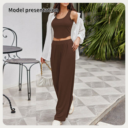 Women's Fashion Simple Solid Color Suit