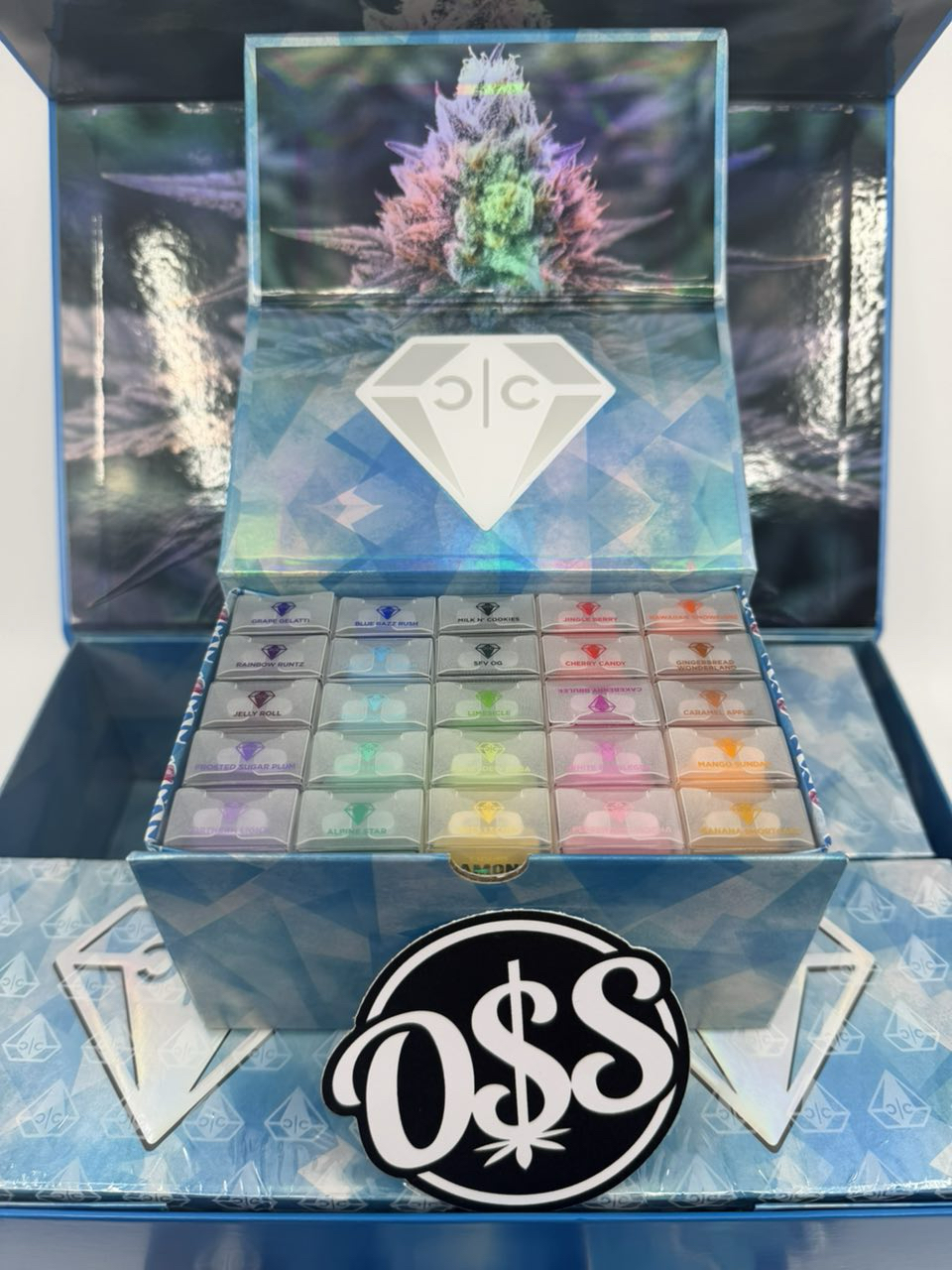 clean carts winter blue disposable