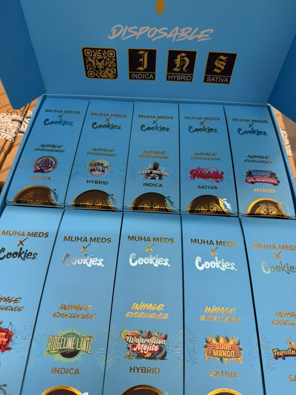 muha meds x cookies disposable