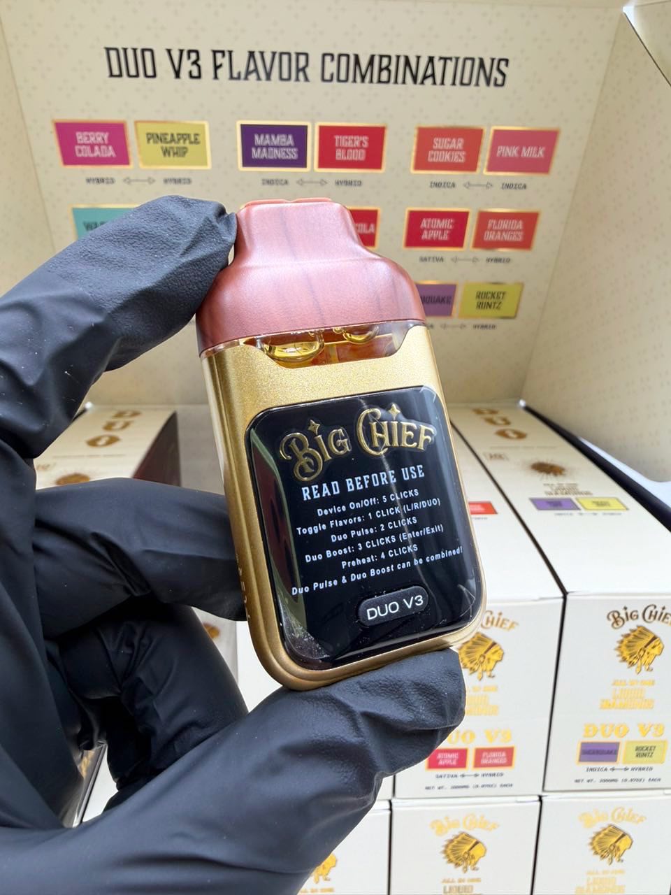 big chief duo v3 2g disposable