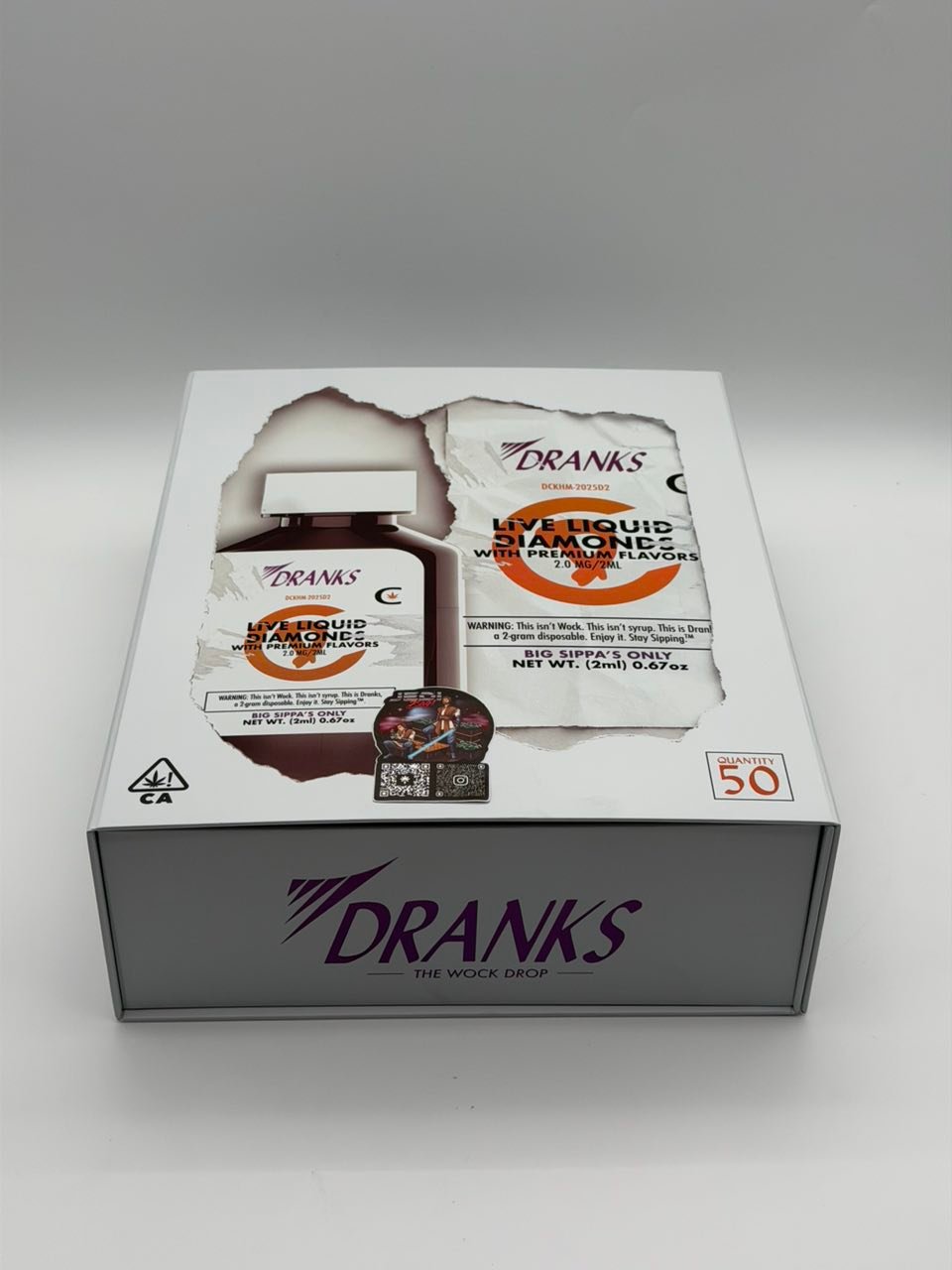 dranks the wock drop disposable